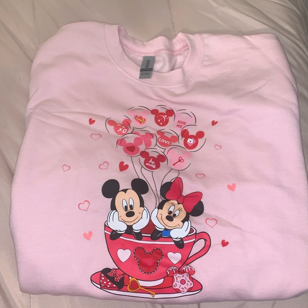 Disney Valentine Sweatshirt
